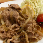 Sukiyaki Kappou Katou - “ 仙台牛 ” 使用の 生姜焼き