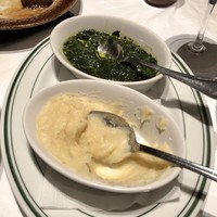 ウルフギャング・ステーキハウス 丸の内店 - クリームスピナッチ&マッシュポテト