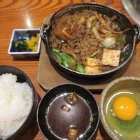 スギモト 本店 - すき鍋定食？
