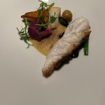 レイクサイドヴィラ 翠明閣 - 山口県産真鯛のポアレと季節の野菜香ばしいアイオリソース