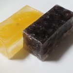 松葉屋 - 栗琥珀＆大納言琥珀