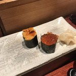 Sushi Yasukouchi - 雲丹様とイクラ！
