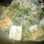 Shimanchu Andouminchu - ゴーヤーと茹で豚のサラダ
