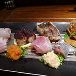 トクトク - 刺身盛り合わせ二人前