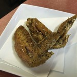 ちゃんこ霧島 - ●ちゃんこ鍋一人前3030円税込（ちゃんと鍋、手羽先の唐揚げ2本、うどんまたは雑炊、お新香）