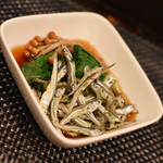 食べるいりことおひたし（３５０円）２０１８年１１月