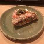 Sushi Isano - セイコガニの身詰め