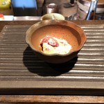 焼き鳥 とりら - ハツと白レバー淡雪塩掛け