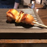 焼き鳥 とりら - モモネギマ