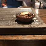 焼き鳥 とりら - マッシュルーム&濃厚椎茸ペースト載せ