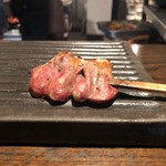 焼き鳥 とりら - 大振りなハツ