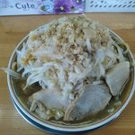 麺屋十郎兵衛 - 煮干十郎（全部増し・上から）