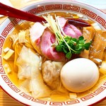自家製麺 くろ松 - 中華そば  白醤油  松