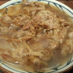 丸亀製麺 - 肉うどん