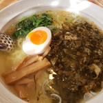 彩蓮 - 高菜ラーメン　塩
