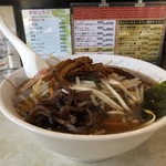 拉麺屋 日昇亭 - もやし炒めラーメン