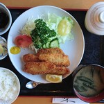 笑ぎょ - 2018年11月 アジフライ定食　1400円+税