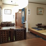 Teuchi Sobadokoro Masudaya - 奥の店内