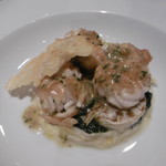 鉄板焼き Oribe - 白子のムニエル　