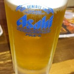 Shinwakayama ramen bariuma - 冷えた生ビール
