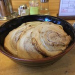 中華蕎麦 サンジ - 特製つけ蕎麦の麺。 中盛りでもボリュームプリタツ。 麺そのものの味わいも好み。 チャーシュー3枚、これもイイ。 