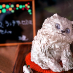 三愛 - 入り口にも可愛い猫の置物^ ^