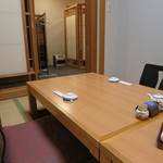 こいぶみ寿し - 小上がりの掘りごたつ席(2018年11月)