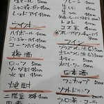 山小屋酒場 ケモノ - メニュー