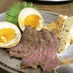 山小屋酒場 ケモノ - 自家製スモーク盛り税抜600円