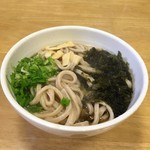 うどんの花里 - あおさうどん  ¥500  大+¥150