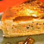 Boulangerie SABURO - 豆腐ハンバーグ断面