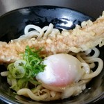 はなまるうどん - ちく温玉ぶっかけ、５５０円。