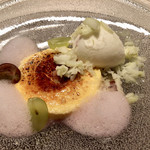 ビストロアム - ホワイトチョコレートのブリュレ