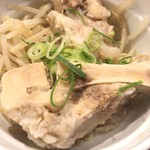 博多一口肉餃子 一ロ - 釜揚げ豚足