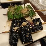 里葉亭 - オクラ&ナス