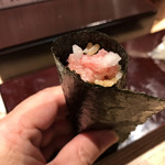 築地 男前鮓 - 玉葱トロ