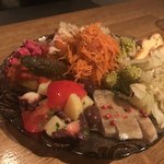 神楽坂 イルカンポ　 - 前菜の盛り合わせはハーフ