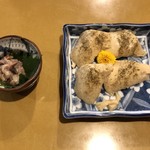 八べえ - 鰻酒盗と鰻豆腐