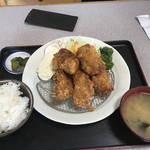 カキフライ定食