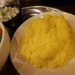 サンライズ - サフランライス大盛り