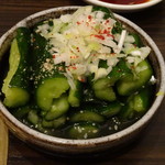 SATOブリアン - 塩ダレたたききゅうり