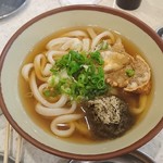 串カツ田中 - かすうどん（640円）