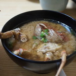 味暦あんべ - 蟹の味噌汁