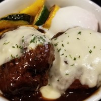 ブルーキッチン 堺筋本町店 - ハンバーグ (2人前)