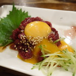 横谷ホルモン - 桜ユッケ