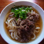 うどん　かめや - 肉うどん