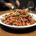 茶禅華 - 四川排骨取り分け前