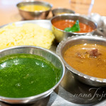 カレーレストラン シバ - ほうれん草のサグ