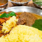 カレーレストラン シバ - 混ぜてない・・・