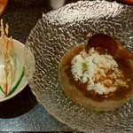 烈志笑魚油 麺香房 三く - これが〆のご飯まで付いて1200円は安いと思う。